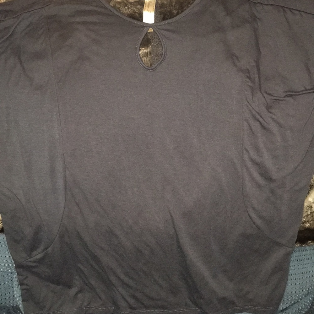 Gray blouse